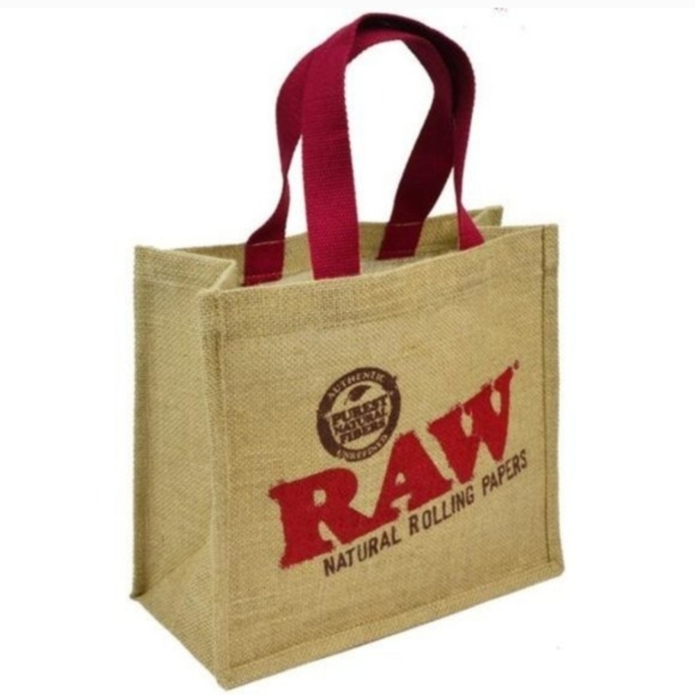 NEW RAW® BURLAP BAG